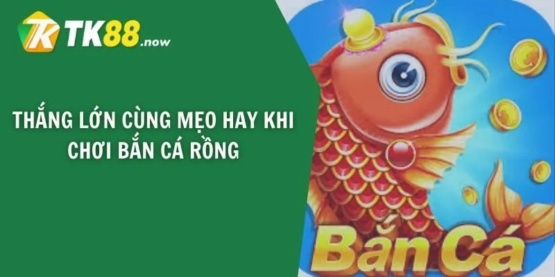 Thắng lớn cùng mẹo hay khi chơi bắn cá rồng